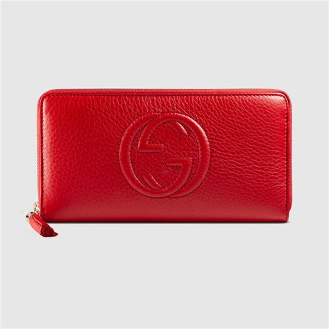 gucci coin purse soho|Leather zip around wallet .